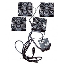 4VENT - ENSEMBLE VENTILATEURS (4) ET THERMODISQUE (1)